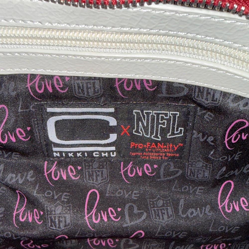 Nikki Chu x NFL Suite Team Limited Edition NY Giants Moto Satchel - Picture 3 of 8